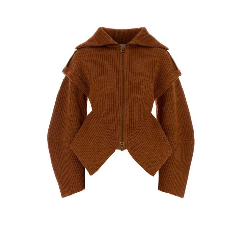 Zimmermann Women Copper Wool Blend Valiant Cardigan